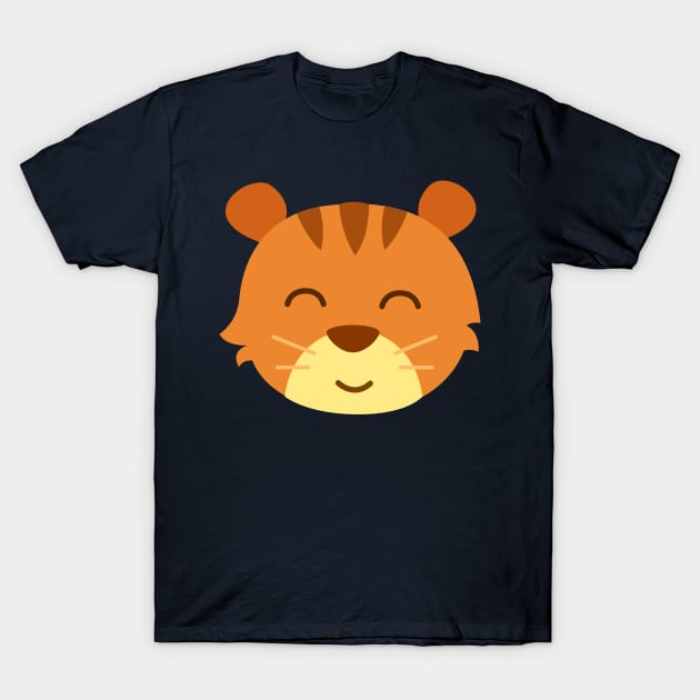 Tiger Face T-Shirt by samshirts